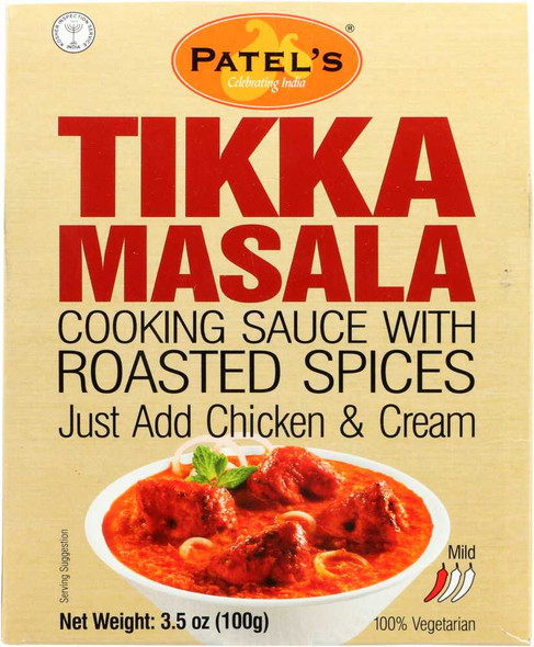 PATEL: Sauce Tikka Masala With Roasted Spicy, 3.53 oz New