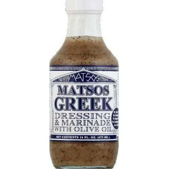 MATSOS: Drssng Greek, 16 oz New