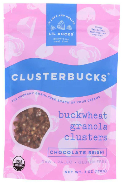 LIL BUCKS: Chocolate Reishi Clstrbck, 6 oz New