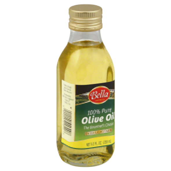 BELLA: 100% Pure Olive Oil Extra Light Taste, 8.5 oz New
