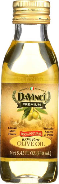 DAVINCI: 100% Pure Olive Oil, 8.5 oz New