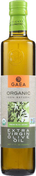 GAEA NORTH AMERICA: Organic Extra Virgin Olive Oil, 17 oz New