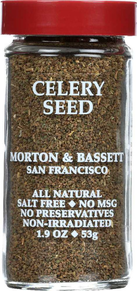 MORTON & BASSETT: Spices Celery Seed, 1.9 oz New