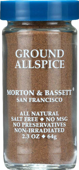 MORTON & BASSETT: Ground Allspice 2.3 oz New