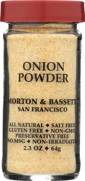 MORTON & BASSETT: Onion Powder, 2.3 oz New