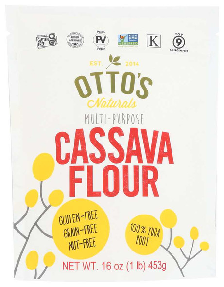 OTTO'S NATURALS: Cassava Flour, 1 lb New
