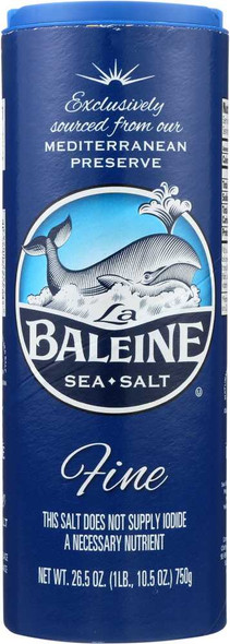 LA BALEINE: Sea Salt Fine , 26.5 oz New