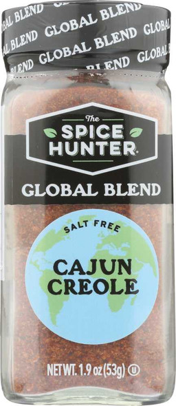 THE SPICE HUNTER: Salt Free Cajun Creole Seasoning Blend, 1.9 oz New