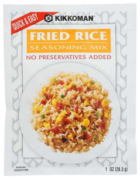 KIKKOMAN: Fried Rice Seasoning Mix, 1 oz New