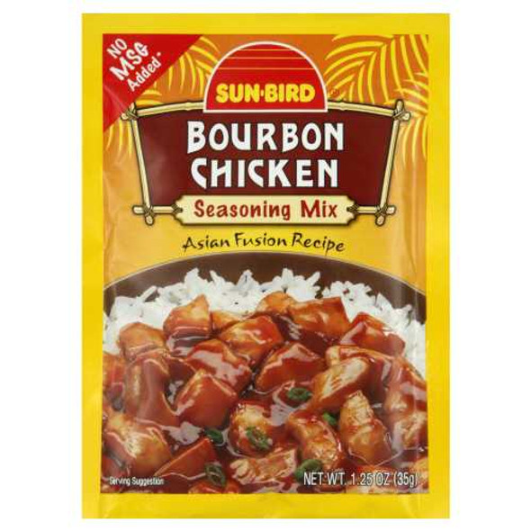 SUNBIRD: Bourbon Chicken Seasonings Mix, 1.25 oz New