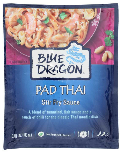 BLUE DRAGON: Sauce Stir Fry Pad Thai, 3.4 oz New