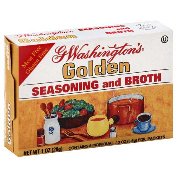 GEORGE WASHINGTON: Broth Seasoning Golden, 1 oz New