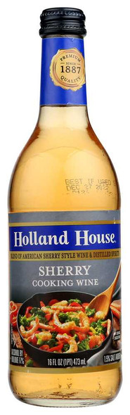 HOLLAND HOUSE: Sherry Cooking Wine, 16 oz New
