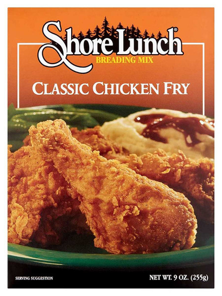SHORE LUNCH: Classic Chicken Fry Breading Mix, 9 oz New