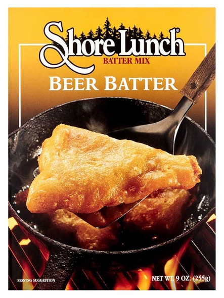SHORE LUNCH: Beer Batter Mix, 9 oz New