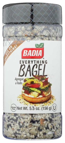 BADIA: Everything Bagel, 5.5 oz New