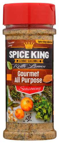 THE SPICE KING BY KEITH LORREN: Gourmet All Purpose Seasoning, 4.5 oz New