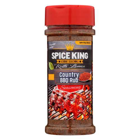 THE SPICE KING BY KEITH LORREN: Country Bbq Rub, 3.5 oz New