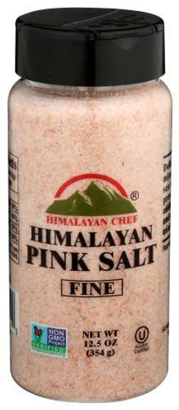 HIMALAYAN CHEF: Salt Plstc Shkr Pnk Fine, 12.5 oz New