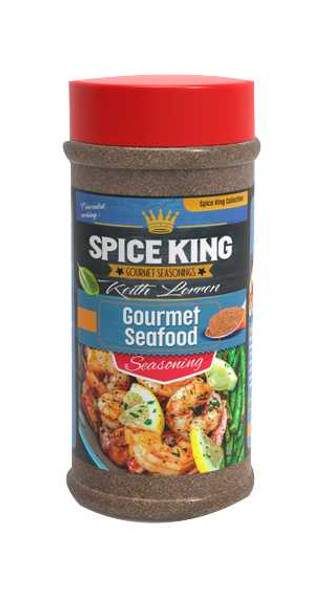 THE SPICE KING BY KEITH LORREN: Gourmet Seafood Seasoning, 4.5 oz New