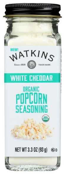 WATKINS: Popcorn White Chedder, 3.3 oz New