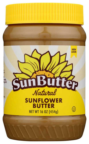 SUNBUTTER: Natural Sunflower Seed Spread, 16 oz New