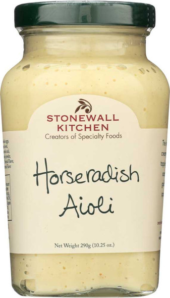 STONEWALL KITCHEN: Horseradish Aioli, 10.25 oz New