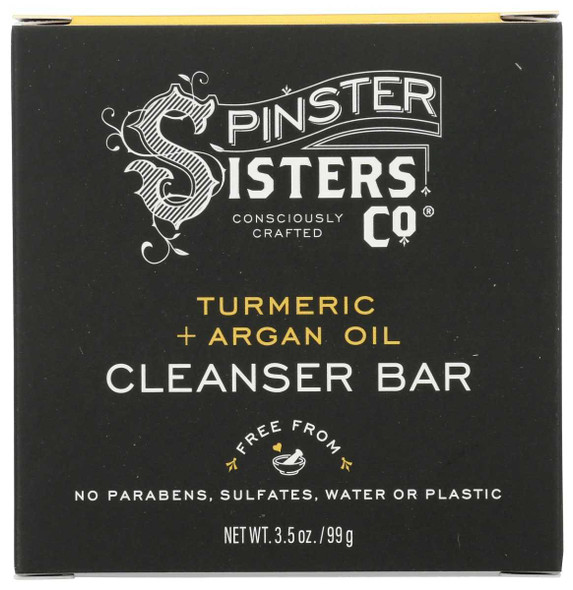 SPINSTER SISTERS CO: Bar Face Cleanser Dly Glw, 3.5 OZ New