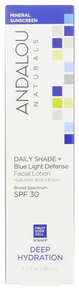 ANDALOU NATURALS: Daily Shade Blue Light Defense Spf 30, 2.7 fo New
