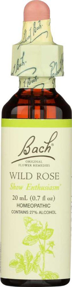 BACH ORIGINAL FLOWER REMEDIES: Wild Rose, 0.7 oz New