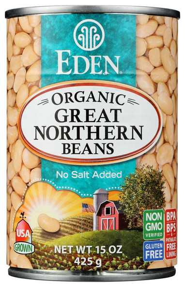 EDEN FOODS: Bean Can Grt North Ns Org, 15 oz New