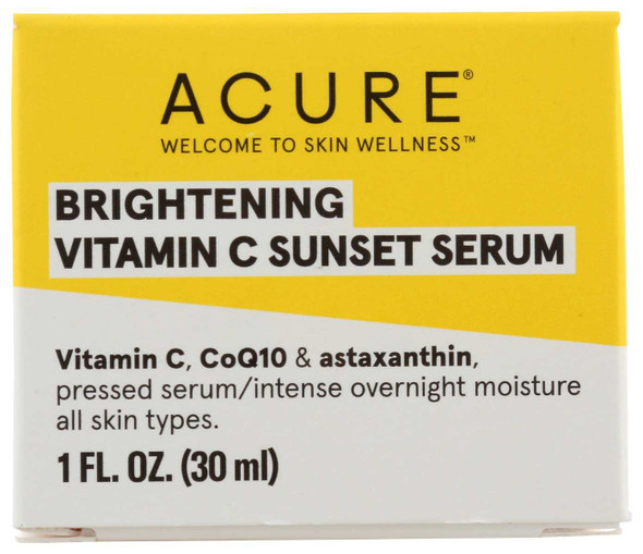 ACURE: Brightening Vitamin C Sunset Serum, 1 FO New