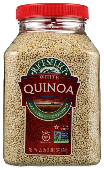 RICESELECT: White Quinoa, 22 oz New