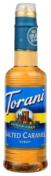 TORANI: Salted Caramel Syrup Sugar Free, 12.7 oz New