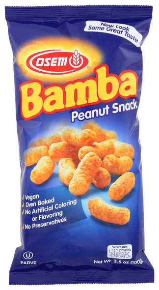 OSEM: Snack Peanut Bamba, 3.5 oz New