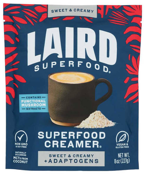 LAIRD SUPERFOOD: Original With Functional Mushrooms Superfood Creamer, 8 oz New