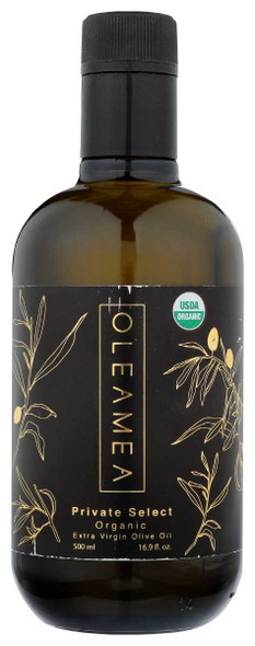 OLEAMEA OLIVE OIL: Organic Private Select Extra Virgin Olive Oil, 500 ml New