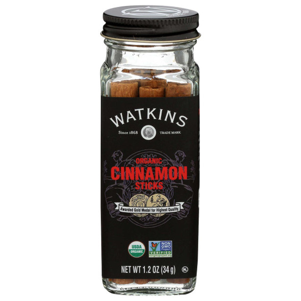 WATKINS: Cinnamon Sticks Organic, 1.2 oz New