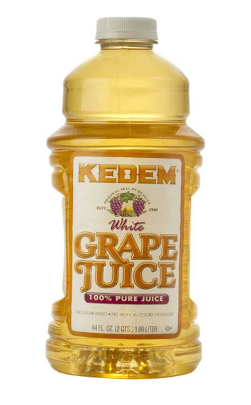 KEDEM: White Grape Juice, 64 fo New