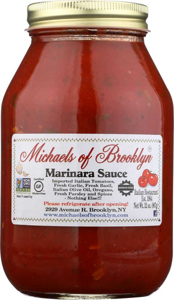 MICHAELS OF BROOKLYN: Marinara Sauce, 32 oz New