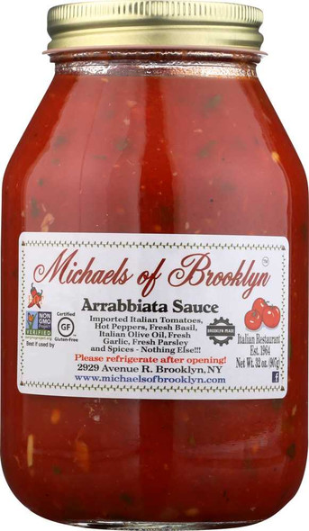 MICHAELS OF BROOKLYN: Arrabbiata Sauce, 32 oz New