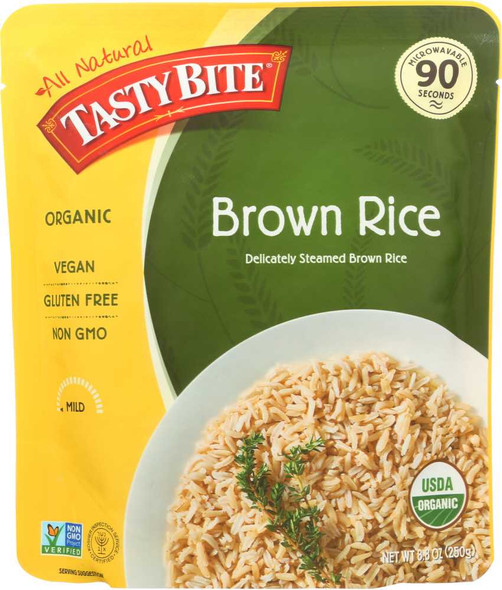 TASTY BITE: Brown Rice, 8.8 oz New