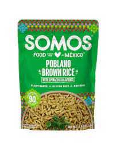 SOMOS: Rice Brown Poblano, 8.8 oz New