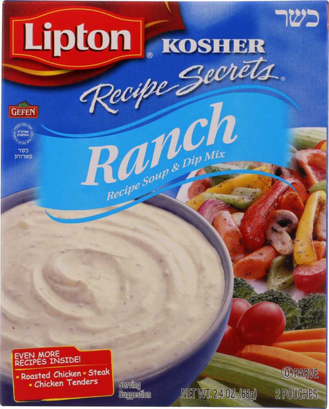 LIPTON KOSHER: Recipe Secrets Ranch, 2.4 oz New