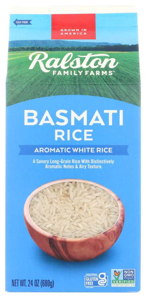 RALSTON FAMILY FARMS: Basmati White Rice, 24 oz New