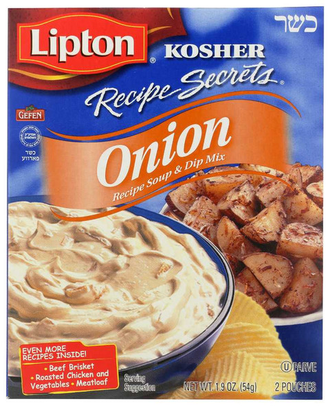 LIPTON KOSHER: Recipe Secrets Onion Soup, 1.9 oz New