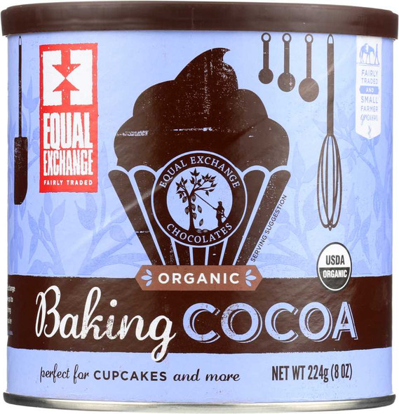 EQUAL EXCHANGE: Cocoa Baking, 8 oz New