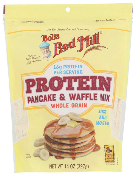 BOBS RED MILL: Protein Pancake & Waffle Mix, 14 oz New