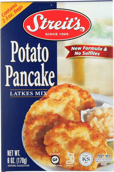 STREITS: Potato Pancake Mix, 6 oz New