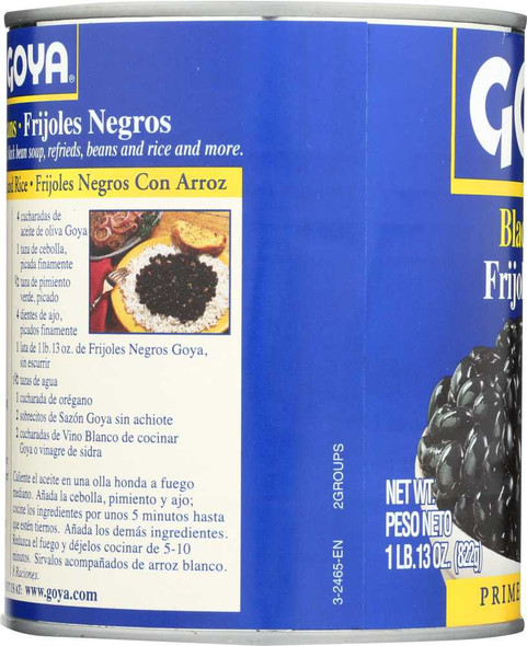 GOYA: Black Beans, 29 oz New